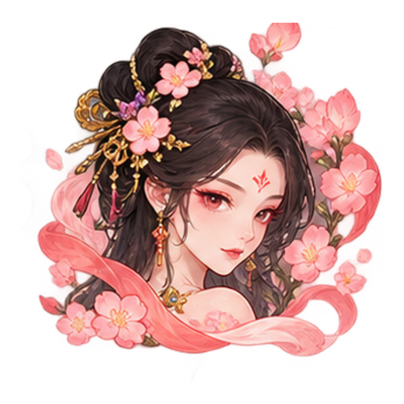 桃花神煞小像